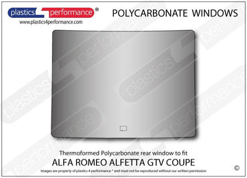 ポリカーボネート リアウインドウ｜Alfa Romeo Alfetta GTV Coupe