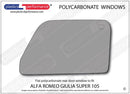 ポリカーボネート ウインドウキット｜Alfa Romeo 105 Giulia Super