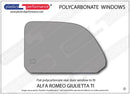 ポリカーボネート ウインドウキット｜Alfa Romeo Giulietta Ti