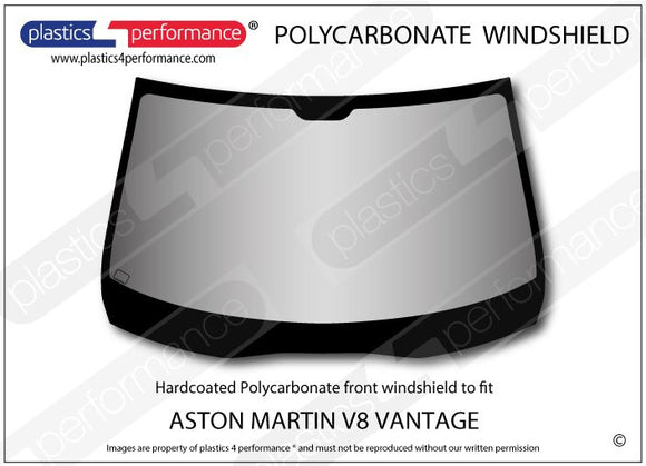 V8 Vantage ポリカーボネート フロントウインドスクリーン｜Aston Martin V8 Vantage 写真1