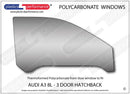 ポリカーボネート ウインドウキット｜Audi A3 / S3 8L - 3dr Hatchback