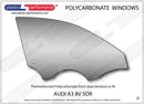 ポリカーボネート ウインドウキット｜Audi A3 / S3 / RS3 8V - 5dr Sportback