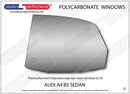 ポリカーボネート ウインドウキット｜Audi A4 / S4 B5 - Sedan