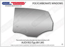 ポリカーボネート ウインドウキット｜Audi RS3 Typ 8V LMS