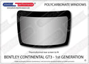 ポリカーボネート ウインドウキット｜Bentley Continental GT3 - 1st Generation