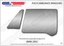 ポリカーボネート ウインドウキット｜BMW 2002 E20 - Coupe（1966〜1977年）