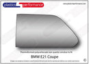 ポリカーボネート 左リアクォーターウインドウ｜BMW E21 3 Series - Coupe（1975〜1983年）