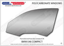 ポリカーボネート ルーバー付きウインドウキット｜BMW E46 3 Series - Compact（2000〜2004年）