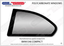 ポリカーボネート ウインドウキット｜BMW E46 3 Series - Compact（2000〜2004年）