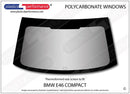 ポリカーボネート ウインドウキット｜BMW E46 3 Series - Compact（2000〜2004年）