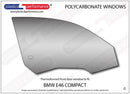 ポリカーボネート ルーバー付きウインドウキット｜BMW E46 3 Series - Compact（2000〜2004年）