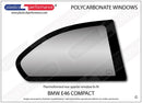 ポリカーボネート ウインドウキット｜BMW E46 3 Series - Compact（2000〜2004年）