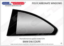 ポリカーボネート ウインドウキット｜BMW E46 3 Series - Coupe（1998〜2005年）