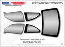 ポリカーボネート ウインドウキット｜BMW E46 3 Series - Coupe（1998〜2005年）