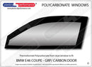 ポリカーボネート 左フロントドアウインドウ｜BMW E46 3 Series - Coupe（1998〜2005年）