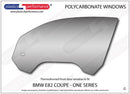 ポリカーボネート ルーバー付きウインドウキット｜BMW E82 1 SERIES - Coupe（2007〜2013年）