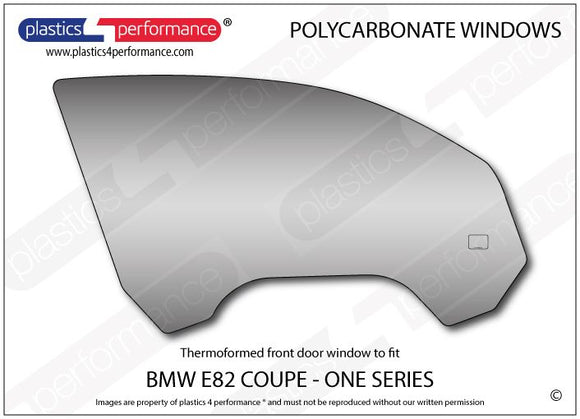 ポリカーボネート ルーバー付きウインドウキット｜BMW E82 1 SERIES - Coupe（2007〜2013年）