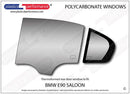 ポリカーボネート ウインドウキット｜BMW E90 3 Series - Sedan（2005〜2013年）