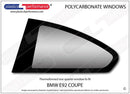 ポリカーボネート 左リアクォーターウインドウ｜BMW E92 3 Series/ M3 - Coupe（2006〜2013年）