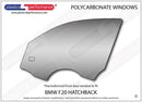 ポリカーボネート ウインドウキット｜BMW F20 1 Series - 5dr Hatchback（2012〜2019年）