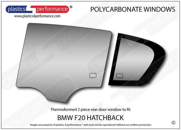 ポリカーボネート ウインドウキット｜BMW F20 1 Series - 5dr Hatchback（2012〜2019年）