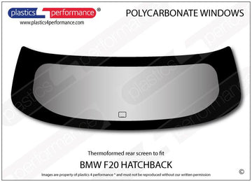 ポリカーボネート リアウインドウ｜BMW F20 1 Series - 5dr Hatchback（2012〜2019年）
