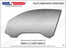ポリカーボネート ウインドウキット｜BMW F21 1シリーズ 3ドアハッチバック（2012〜2019年）