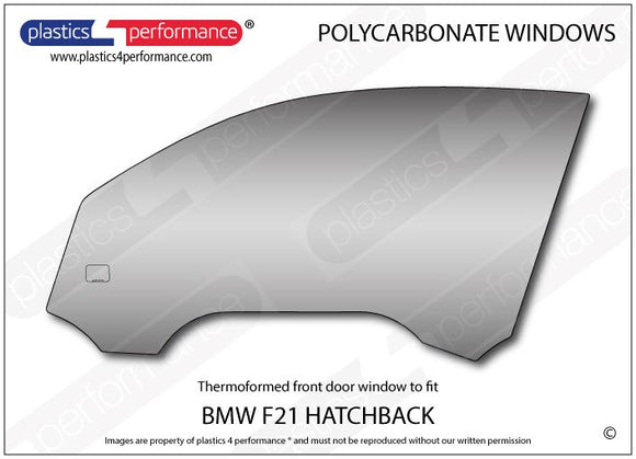 ポリカーボネート ウインドウキット｜BMW F21 1シリーズ 3ドアハッチバック（2012〜2019年）