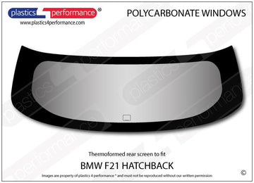 ポリカーボネート リアウインドウ｜BMW F21 1シリーズ 3ドアハッチバック（2012〜2019年）