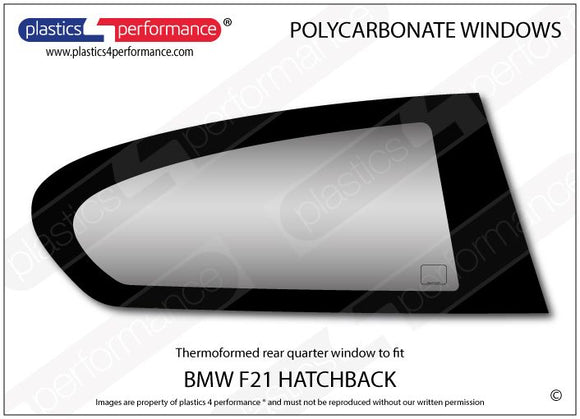 ポリカーボネート ウインドウキット｜BMW F21 1シリーズ 3ドアハッチバック（2012〜2019年）