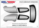 ポリカーボネート ウインドウキット｜BMW F21 1シリーズ 3ドアハッチバック（2012〜2019年）