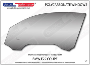 ポリカーボネート ルーバー付きウインドウキット｜BMW F22 2 Series - Coupe（2014〜2021年）