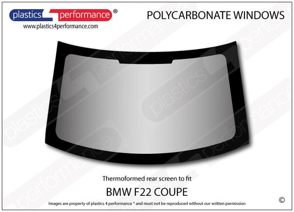 ポリカーボネート ウインドウキット｜BMW F22 2 Series - Coupe（2014〜2021年）