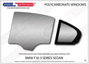 ポリカーボネート ウインドウキット｜BMW F30 3 Series - Sedan（2012〜2018年）