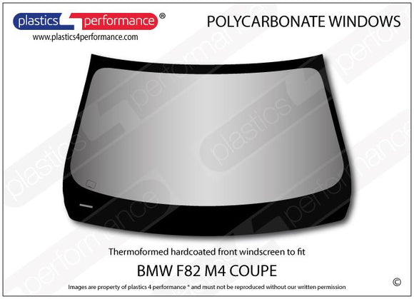 ポリカーボネート フロントウインドスクリーン｜BMW F82 M4 4 Series - Coupe（2014〜2019年）