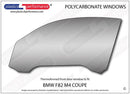 ポリカーボネート ウインドウキット｜BMW F82 M4 4 Series - Coupe（2014〜2019年）