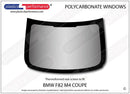 ポリカーボネート ウインドウキット｜BMW F82 M4 4 Series - Coupe（2014〜2019年）