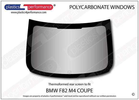 ポリカーボネート ウインドウキット｜BMW F82 M4 4 Series - Coupe（2014〜2019年）