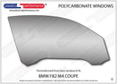 ポリカーボネート ウインドウキット｜BMW F82 M4 4 Series - Coupe（2014〜2019年）