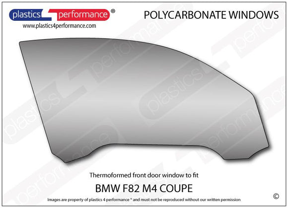ポリカーボネート ウインドウキット｜BMW F82 M4 4 Series - Coupe（2014〜2019年）