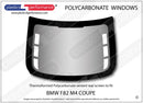 ポリカーボネート リアウインドウ｜BMW F82 M4 4 Series - Coupe（2014〜2019年）