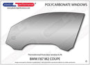 ポリカーボネート ルーバー付きウインドウキット｜BMW F87 2 Series M2 - Coupe（2016〜2021年）