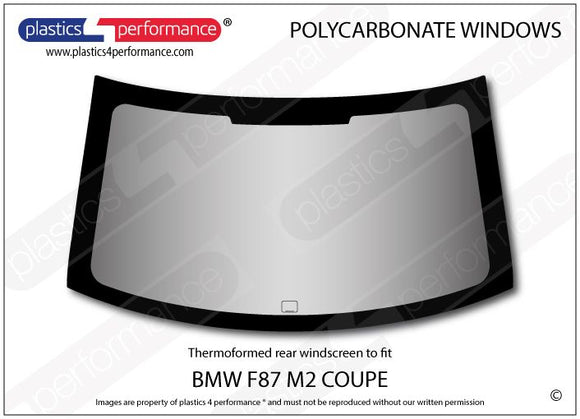 ポリカーボネート リアウインドウ｜BMW F87 2 Series M2 - Coupe（2016〜2021年）