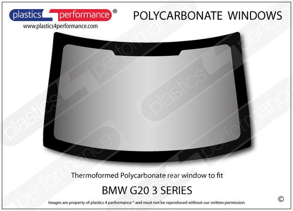 ポリカーボネート リアウインドウ｜BMW G20 3 Series - Sedan（2019年〜現在）