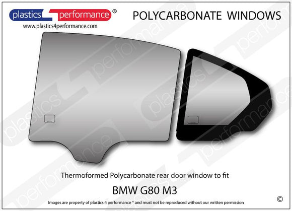 ポリカーボネート ウインドウキット｜BMW G80 M3 - Sedan（2019年〜現在）