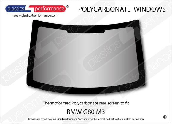 ポリカーボネート ウインドウキット｜BMW G80 M3 - Sedan（2019年〜現在）
