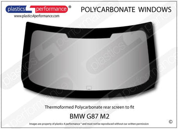 ポリカーボネート リアウインドウ｜BMW G87 M2 - Coupe（2022年〜現在）