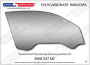 ポリカーボネート ウインドウキット｜BMW G87 M2 - Coupe（2022年〜現在）