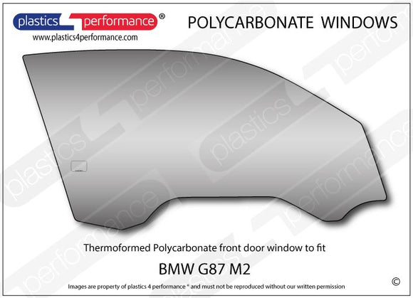ポリカーボネート ウインドウキット｜BMW G87 M2 - Coupe（2022年〜現在）