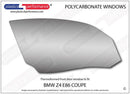 ポリカーボネート ウインドウキット｜BMW Z4 E86 - Coupe（2006〜2008年）